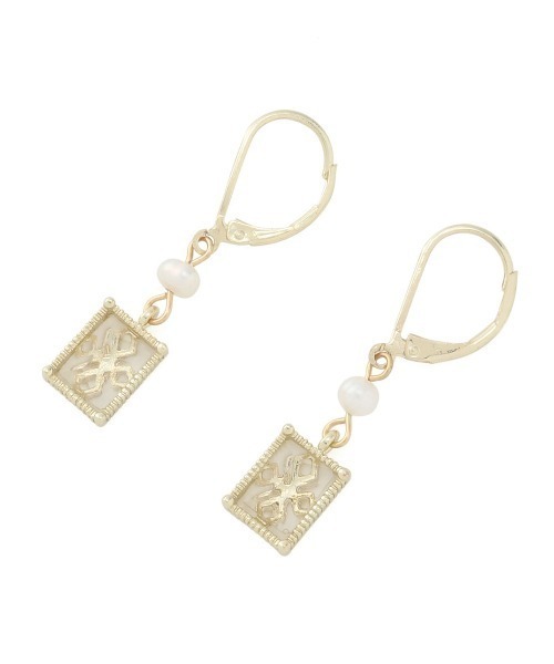 ROPE' PICNIC(ロペピクニック)の「封入透かしパーツフックピアス(ピアス(両耳用)・レディース・ゴールド/ゴールド系その他・FREE)」の9枚目の写真