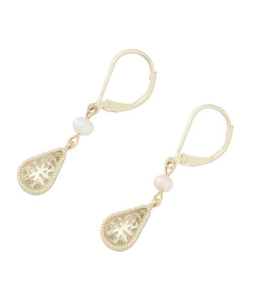 ROPE' PICNIC(ロペピクニック)の「封入透かしパーツフックピアス(ピアス(両耳用)・レディース・ゴールド/ゴールド系その他・FREE)」の10枚目の写真