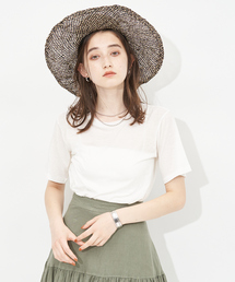 Rouge vif | ナチュラルダイTシャツ(Tシャツ/カットソー)