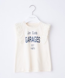 CIAOPANIC TYPY | 【KIDS】ギャザーレースプリントノースリーブTee(Tシャツ/カットソー)