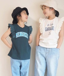 CIAOPANIC TYPY | 【KIDS】ギャザーレースプリントノースリーブTee(Tシャツ/カットソー)