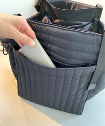 SOLPRESA（ソルプレーサ）の「【洗濯機洗い可能】ママスタッフと作った 洗える 軽量＆大容量　キルティング マザーズバッグ（Mサイズ）（マザーズバッグ）」