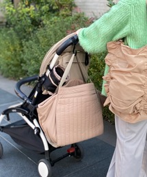 SOLPRESA（ソルプレーサ）の「【洗濯機洗い可能】ママスタッフと作った 洗える 軽量＆大容量　キルティング マザーズバッグ（Mサイズ）（マザーズバッグ）」