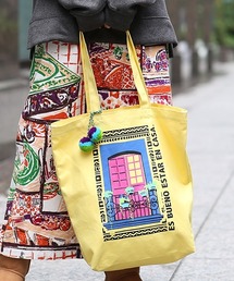 プリントキャンバストート