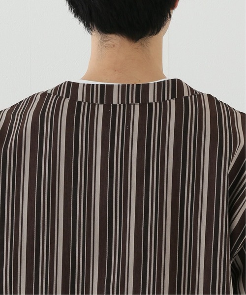 JOINT WORKS（ジョイントワークス）の「JW-V NECK シャツ（シャツ/ブラウス・メンズ・ブラウン/グレー・MEDIUM/LARGE）」の5枚目の写真