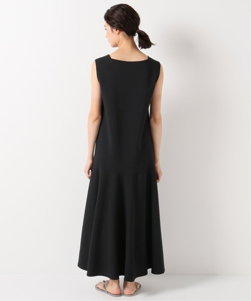美品✨23AW ダイアグラム 切替フレアカットワンピース ブラック 36 IENA（イエナ）の「ローフレアカットワンピース（ワンピース