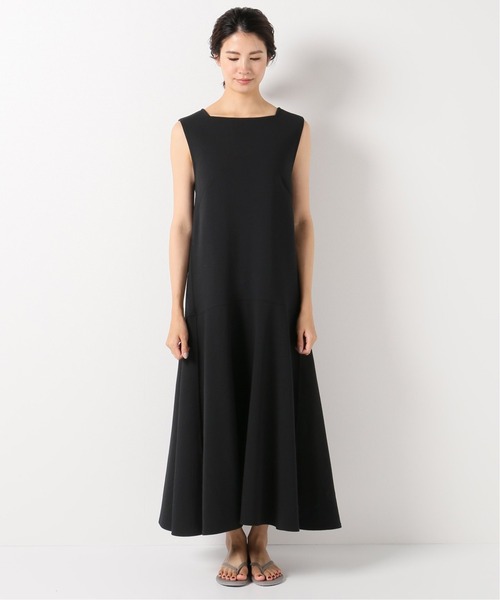 IENA（イエナ）の「ローフレアカットワンピース（ワンピース・レディース・ブラック/カーキ・38/36）」の16枚目の写真