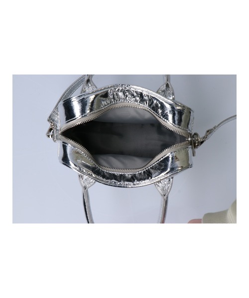 EDT（イーディーティー）の「【EDT/イーディーティー】2wayminiboston_Eric21FW（ショルダーバッグ・レディース・グレー/ブラック/ホワイト・FREE）」の17枚目の写真