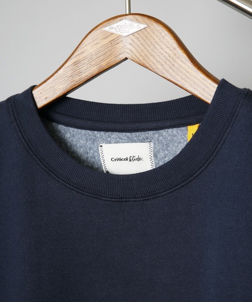 TCSS(ティーシーエスエス)の「CREW/Critical Slide(クリティカルスライド)TCSS長袖スウェットトレーナー(Tシャツ/カットソー・メンズ・ネイビー/ダークオレンジ・SMALL/MEDIUM/LARGE)」の3枚目の写真