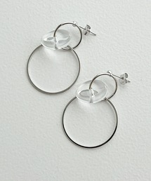 【apresjour mignon×ARIAZ】サークルクリアピアス