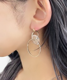 【apresjour mignon×ARIAZ】サークルクリアピアス