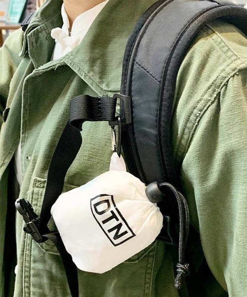 DULTON(ダルトン)の「DTN PACKABLE BAG/パッカブルバッグ(エコバッグ/サブバッグ・メンズ・ホワイト/ブラック・FREE)」の18枚目の写真