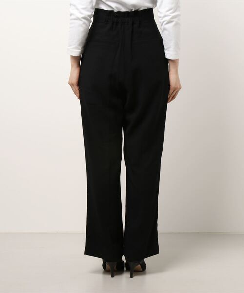 Lui's(ルイス)の「フロントラップワイドパンツ(その他パンツ・レディース・ブラック/グリーン/アイボリー・FREE)」の5枚目の写真