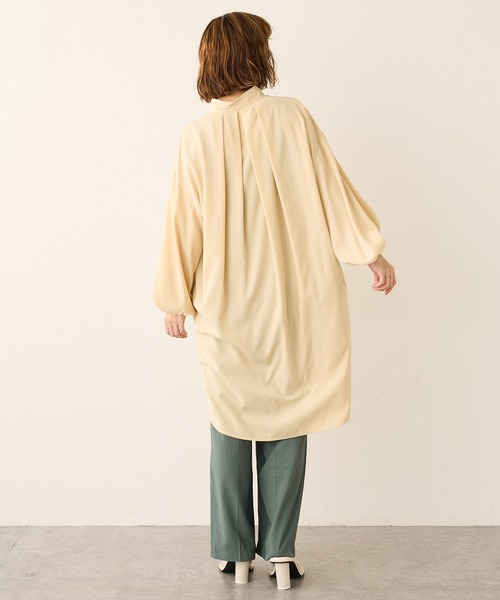 Lui's(ルイス)の「フロントラップワイドパンツ(その他パンツ・レディース・ブラック/グリーン/アイボリー・FREE)」の12枚目の写真