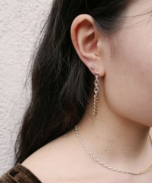 light/shadowチェーンピアス