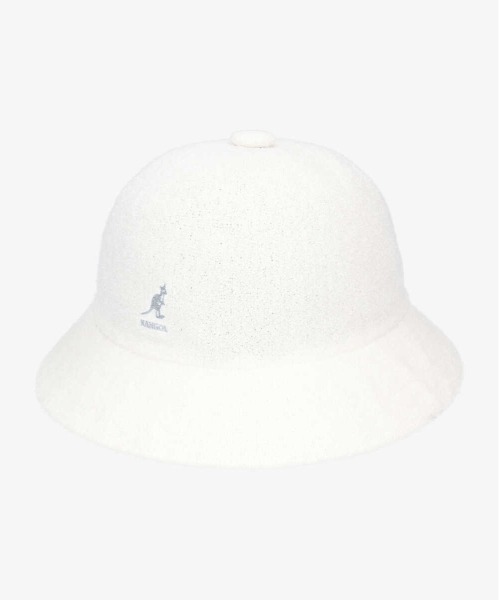 KANGOL(カンゴール)の「Bermuda Casual / KANGOL ベルハット(ハット・メンズ・ホワイト/ブラック/ブラック×ゴールド・M/L)」の1枚目の写真