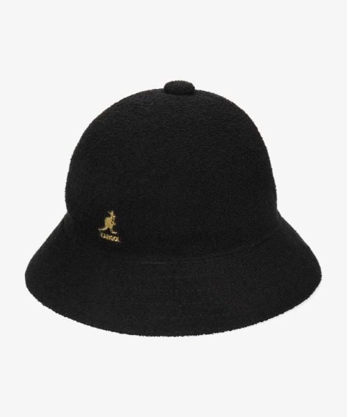 KANGOL(カンゴール)の「Bermuda Casual / KANGOL ベルハット(ハット・メンズ・ホワイト/ブラック/ブラック×ゴールド・M/L)」の3枚目の写真