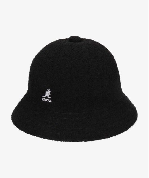 KANGOL(カンゴール)の「Bermuda Casual / KANGOL ベルハット(ハット・メンズ・ホワイト/ブラック/ブラック×ゴールド・M/L)」の2枚目の写真
