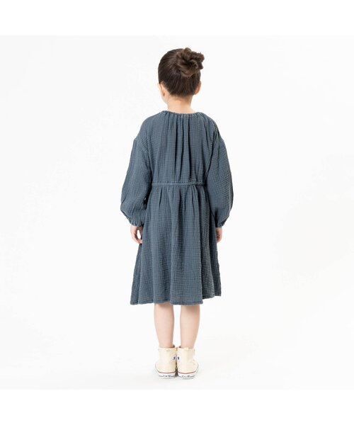 F.O.KIDS（エフオーキッズ）の「ダブルガーゼワンピース（ワンピース・キッズ・パープル/ダークブルー/ベージュ/キャメル・100/140/130/110/80/95/120/90）」の10枚目の写真