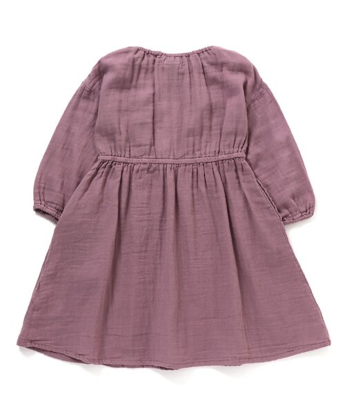 F.O.KIDS（エフオーキッズ）の「ダブルガーゼワンピース（ワンピース・キッズ・パープル/ダークブルー/ベージュ/キャメル・100/140/130/110/80/95/120/90）」の8枚目の写真