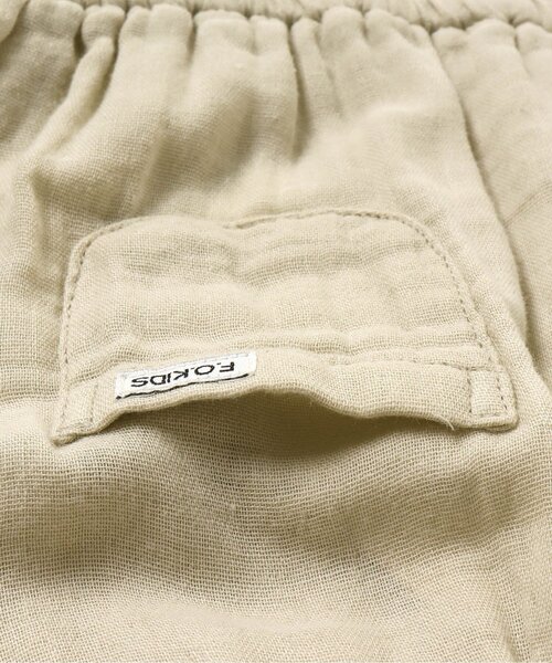 F.O.KIDS（エフオーキッズ）の「ダブルガーゼワンピース（ワンピース・キッズ・パープル/ダークブルー/ベージュ/キャメル・100/140/130/110/80/95/120/90）」の11枚目の写真