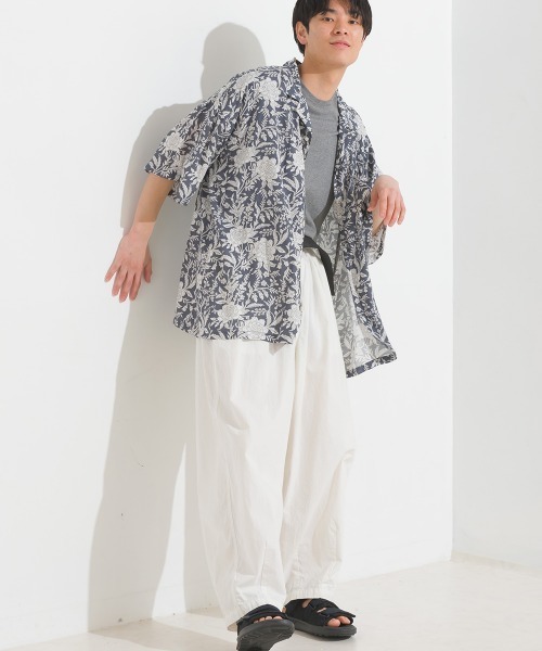 OMNES（オムネス）の「メンズ　ウォッシュ加工　ダンプサーカスパンツ（その他パンツ・メンズ・ブラック/ベージュ/ワンウォッシュ/グリーン系その他/アイボリー/ライトグレー/チェック/桜/カーキ/グリーン系その他2/ネイビー/ブラック系その他/ベージュ系その他/キナリ/ホワイト系その他/インディゴブルー・LARGE/MEDIUM）」の21枚目の写真