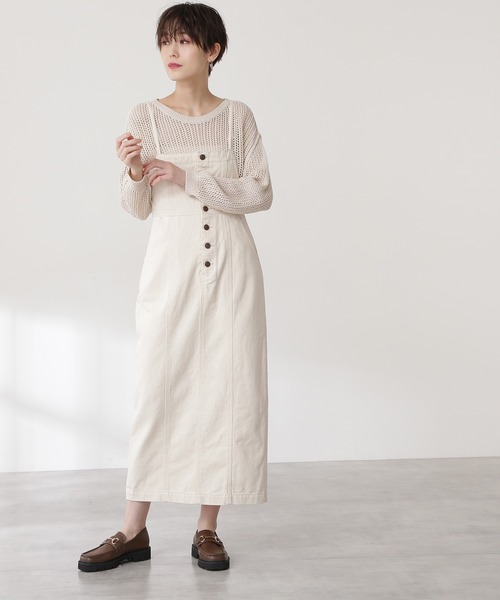 N.（N. Natural Beauty Basic）（エヌエヌナチュラルビューティーベーシック）の「◆メッシュ長袖ニット（ニット/セーター・レディース・ブラック/クリーム・MEDIUM）」の18枚目の写真