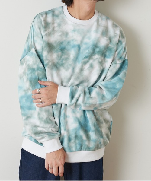 CIAOPANIC TYPY（チャオパニックティピー）の「タイダイクルースウェット（スウェット・メンズ・イエロー/グリーン・M/L）」の19枚目の写真