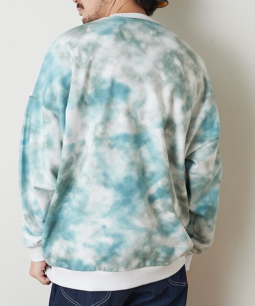 CIAOPANIC TYPY（チャオパニックティピー）の「タイダイクルースウェット（スウェット・メンズ・イエロー/グリーン・M/L）」の16枚目の写真