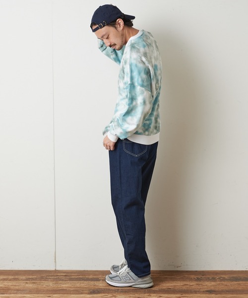 CIAOPANIC TYPY（チャオパニックティピー）の「タイダイクルースウェット（スウェット・メンズ・イエロー/グリーン・M/L）」の22枚目の写真