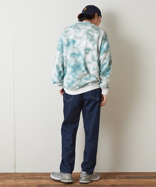 CIAOPANIC TYPY（チャオパニックティピー）の「タイダイクルースウェット（スウェット・メンズ・イエロー/グリーン・M/L）」の6枚目の写真
