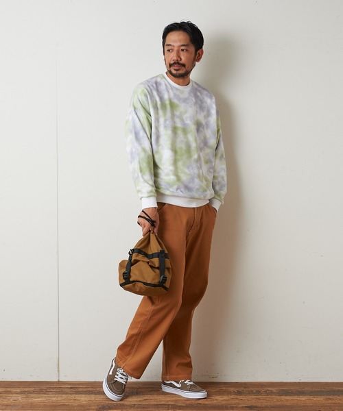 CIAOPANIC TYPY（チャオパニックティピー）の「タイダイクルースウェット（スウェット・メンズ・イエロー/グリーン・M/L）」の17枚目の写真