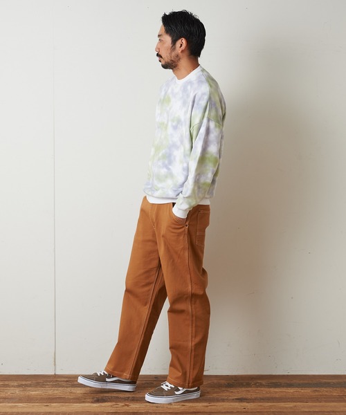 CIAOPANIC TYPY（チャオパニックティピー）の「タイダイクルースウェット（スウェット・メンズ・イエロー/グリーン・M/L）」の14枚目の写真