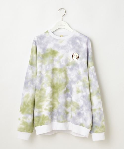 CIAOPANIC TYPY（チャオパニックティピー）の「タイダイクルースウェット（スウェット・メンズ・イエロー/グリーン・M/L）」の15枚目の写真