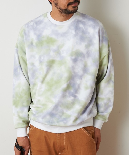CIAOPANIC TYPY（チャオパニックティピー）の「タイダイクルースウェット（スウェット・メンズ・イエロー/グリーン・M/L）」の11枚目の写真