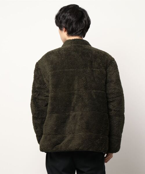 KRIFF MAYER（クリフメイヤー）の「《WEB限定》ボアリバーシブルスタンドジャケット（その他アウター・メンズ・グレー/カラフル/チャコール・LARGE/MEDIUM/X-LARGE）」の5枚目の写真