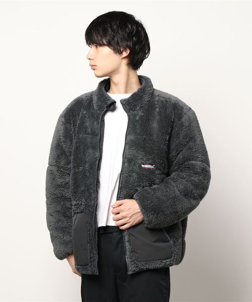 KRIFF MAYER（クリフメイヤー）の「《WEB限定》ボアリバーシブルスタンドジャケット（その他アウター・メンズ・グレー/カラフル/チャコール・LARGE/MEDIUM/X-LARGE）」の11枚目の写真