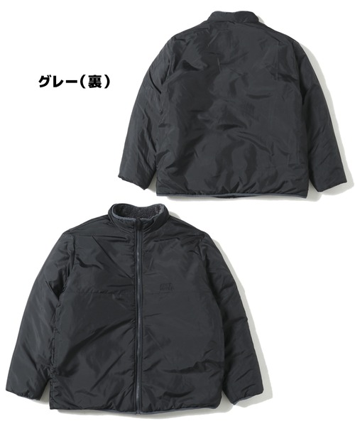 KRIFF MAYER（クリフメイヤー）の「《WEB限定》ボアリバーシブルスタンドジャケット（その他アウター・メンズ・グレー/カラフル/チャコール・LARGE/MEDIUM/X-LARGE）」の15枚目の写真