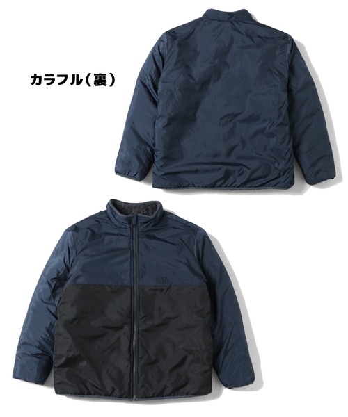 KRIFF MAYER（クリフメイヤー）の「《WEB限定》ボアリバーシブルスタンドジャケット（その他アウター・メンズ・グレー/カラフル/チャコール・LARGE/MEDIUM/X-LARGE）」の17枚目の写真