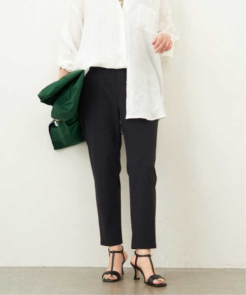 JOURNAL STANDARD(ジャーナルスタンダード)の「《追加》ナイロンストレッチパンツ◆7(その他パンツ・レディース・ブラック/ネイビー・34/36/38/40)」の4枚目の写真