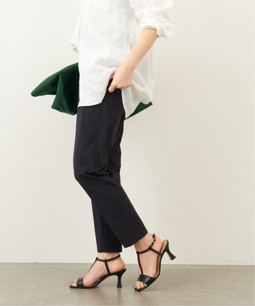 JOURNAL STANDARD(ジャーナルスタンダード)の「《追加》ナイロンストレッチパンツ◆7(その他パンツ・レディース・ブラック/ネイビー・34/36/38/40)」の6枚目の写真