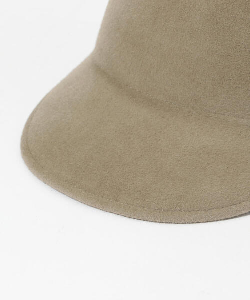 TOMORROWLAND （トゥモローランド）の「KIJIMA TAKAYUKI ラビットファーフェルトキャップ（キャップ・レディース・ライトグリーン・FREE）」の4枚目の写真