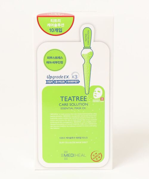 COLONY 2139（コロニートゥーワンスリーナイン）の「メディヒール TEATREE フェイスマスク【10枚パック】（パック/フェイスマスク・レディース・グリーン・FREE）」の2枚目の写真
