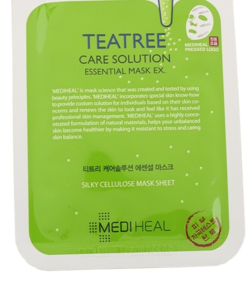 COLONY 2139（コロニートゥーワンスリーナイン）の「メディヒール TEATREE フェイスマスク【10枚パック】（パック/フェイスマスク・レディース・グリーン・FREE）」の8枚目の写真