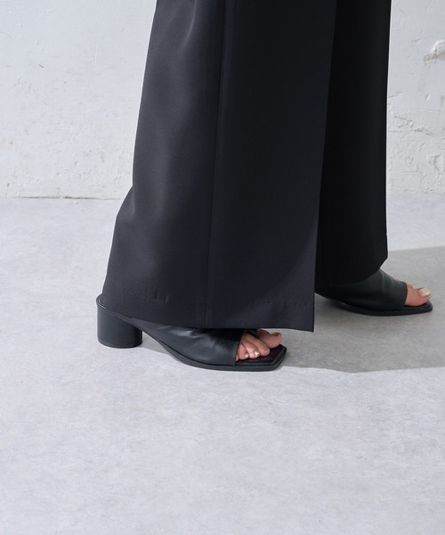 DISCOAT（ディスコート）の「センタープレスカラーワイドパンツ（その他パンツ・レディース・ブラック/ライム/ブルー/ブラウン・SMALL/MEDIUM/LARGE）」の8枚目の写真