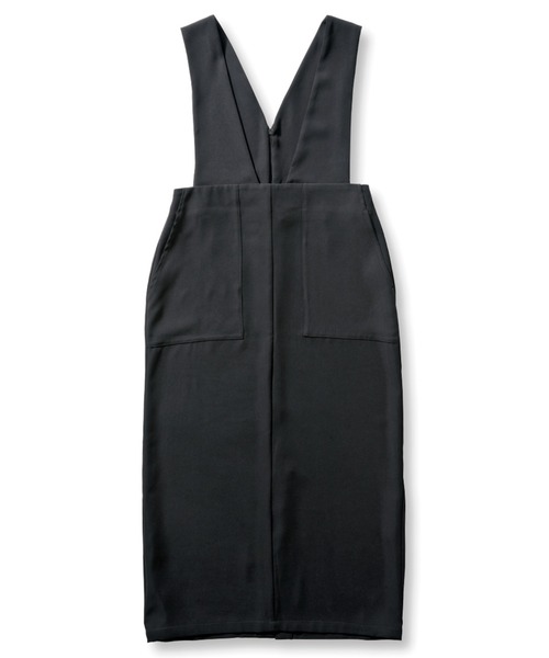 avecmoi（アヴェクモワ）の「【佐藤かなさんプロデュース】 アヴェクモワ　ペンシルジャンパースカート〈黒〉（ジャンパースカート・レディース・ブラック・MEDIUM/LARGE）」の14枚目の写真