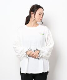 179/WG | アソートプリント キャンディスリーブ ロンT(Tシャツ/カットソー)