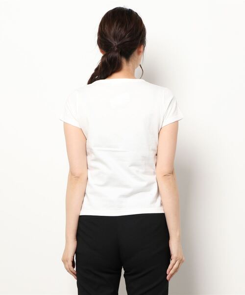 PAIN（ペイン）の「Blue Moday Tシャツ（Tシャツ/カットソー・レディース・ホワイト/ブラック・FREE）」の15枚目の写真