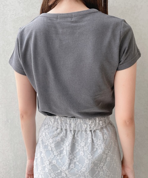 PAIN（ペイン）の「Blue Moday Tシャツ（Tシャツ/カットソー・レディース・ホワイト/ブラック・FREE）」の3枚目の写真