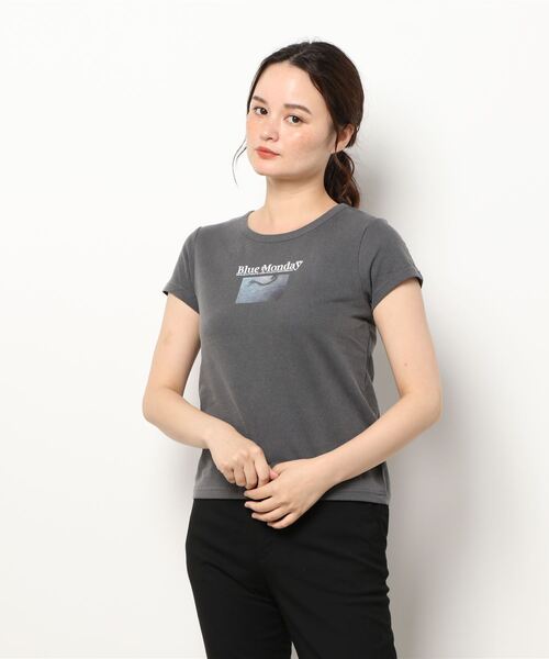 PAIN（ペイン）の「Blue Moday Tシャツ（Tシャツ/カットソー・レディース・ホワイト/ブラック・FREE）」の13枚目の写真